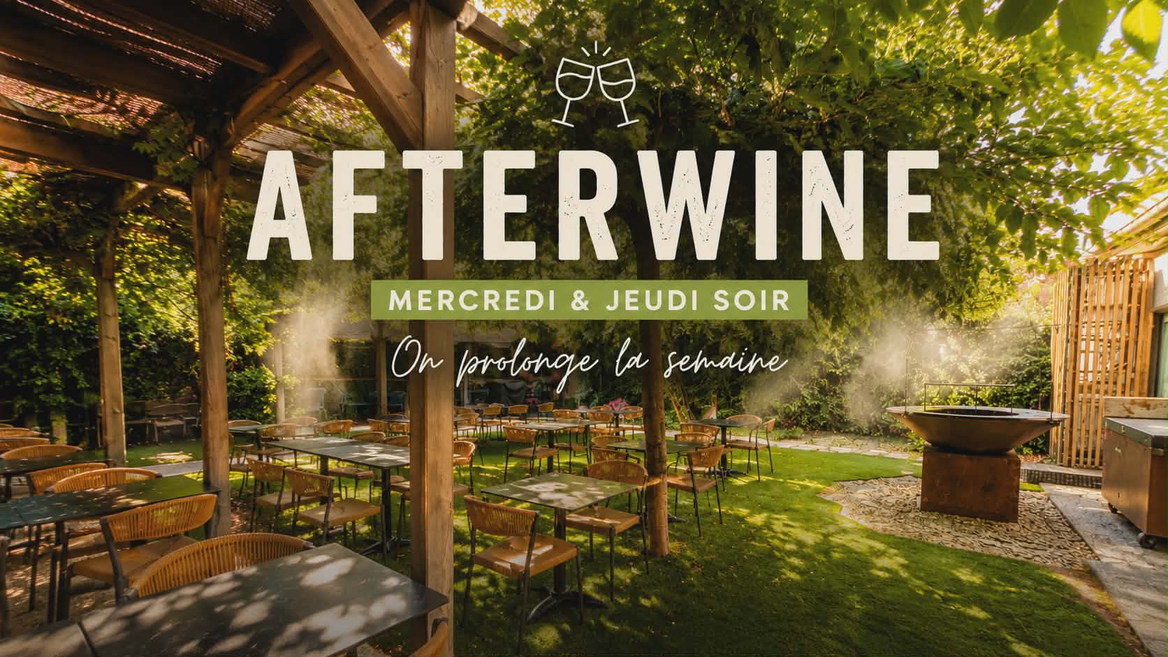 AFTERWINE — TOUS LES MERCREDIS ET JEUDI 🍷