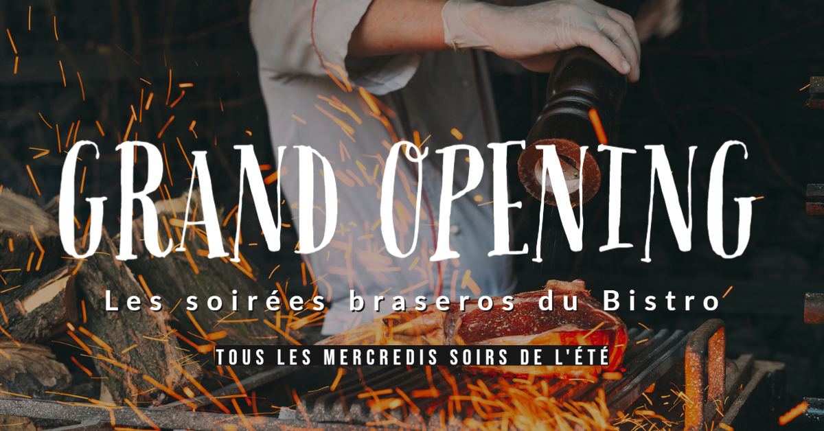 🔥 LES MERCREDIS BRASÉRO AU BISTRO 🔥